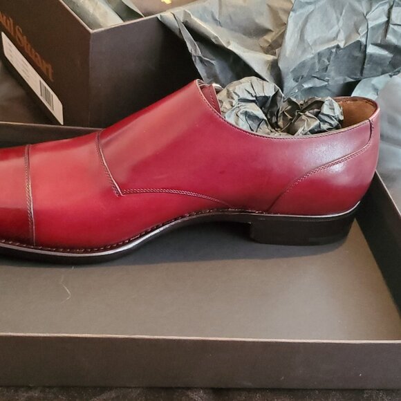 Paul Stuart Giordano Men\'s Shoe - Never worn in box Bordo calfskin
